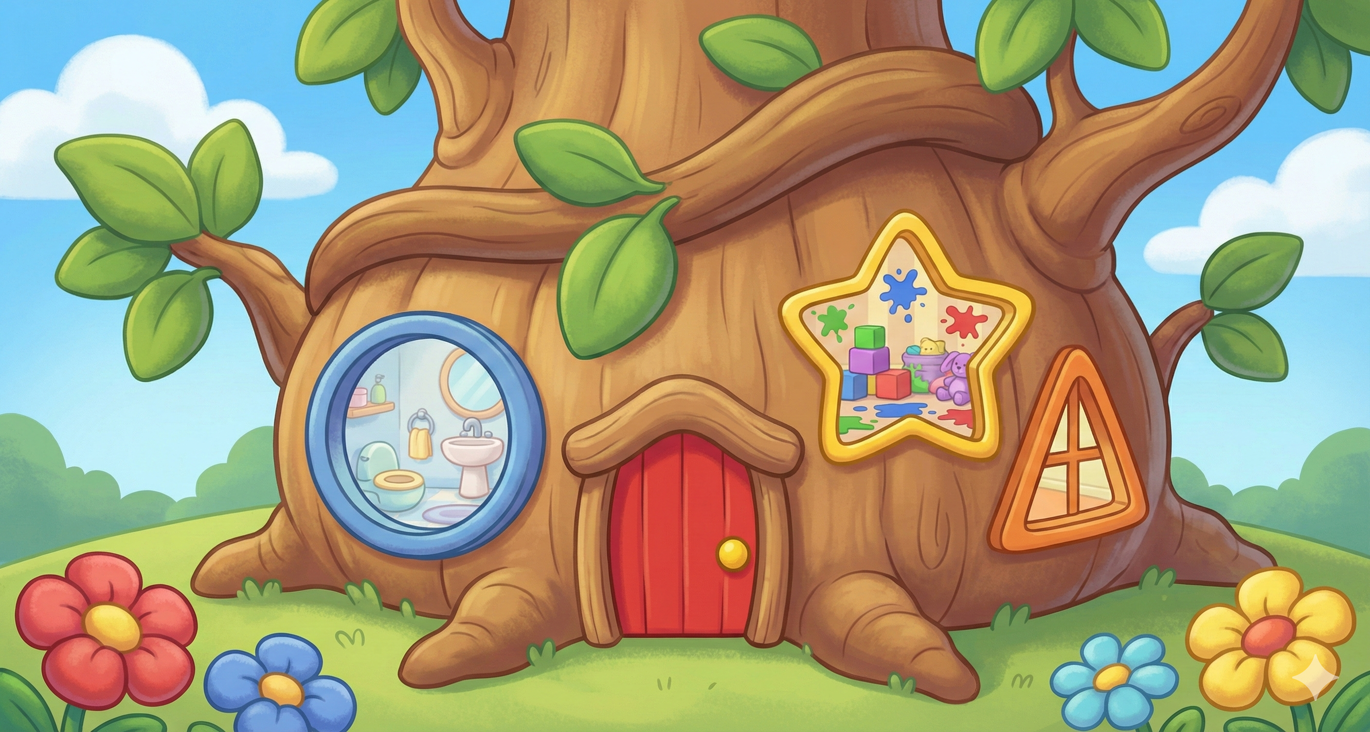 The magical treehouse